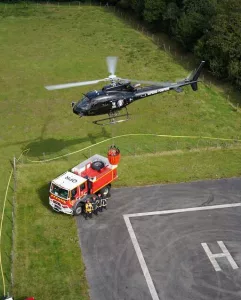 Salle de commandement du SDIS 29 avec surveillance vidéo des massifs forestiers