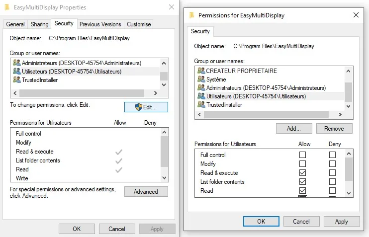 EMD nie może zapisać pliku konfiguracyjnego: co robić? - Easy Multi Display