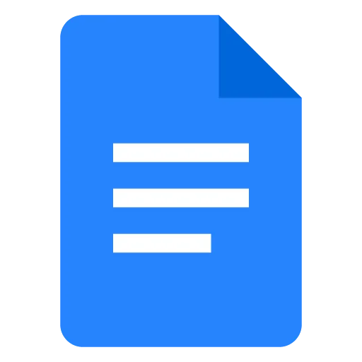 Logo de Google Docs